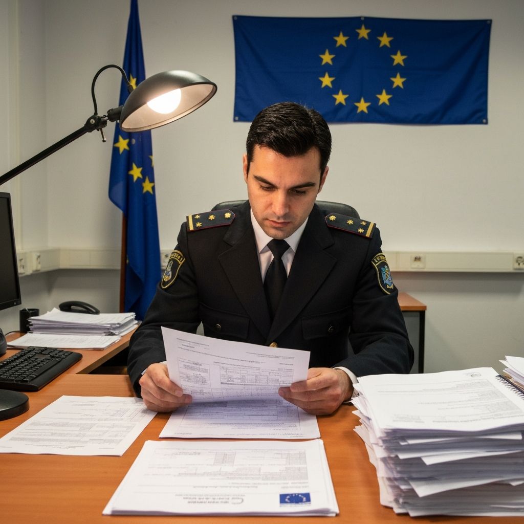 Odprawa celna dokumentów w porcie EU