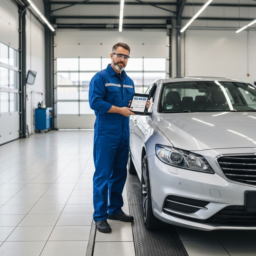 Inspektor sprawdzający VIN i historię pojazdu